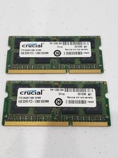 Crucial 8GB Kit (2 x 4GB) DDR3 SODIMM Memory for Mac DDR3L-1066 PC3 8500  picture