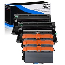 High Yield for Brother 3x TN750 Toner+2PK DR720 Drum Unit MFC-8950DWT DCP-8110DN picture