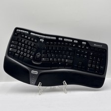 Microsoft Natural Ergonomic Keyboard 4000 v1.0 Model 1048 KU-0462 Wired USB picture
