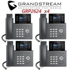 4 Pack Grandstream GRP2624 8-Line 4 SIP Color Screen WiFI IP Phone picture