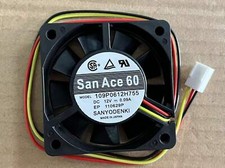 1pcs Sanyo 6015 6CM 109P0612H755 DC 12V 0.09A inverter cooling fan San Ace 60 picture
