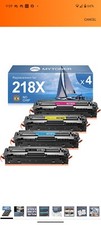 MYTONER 218X Toner Cartridges 4 Pack (NO CHIP) Replacement for HP 218X 218A W... picture