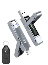 EAGET 512GB USB Flash Drive, USB-C Dual-Port Solid State Drive with USB 3.2, ... picture