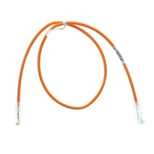 Panduit UTP28X3OR Cat 6A 28Awg Utp Patch Cord Orange 10 Pc picture