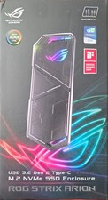 ASUS ROG STRIX Arion Aluminum M.2 NVMe SSD External Portable Enclosure Case picture
