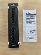 Leviton 5G596-U89 GigaMax 5E Universal 12-Port Patch Block, Cat 5E picture