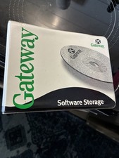 Vintage 1999~ Gateway CD STORAGE BINDER collectible   picture
