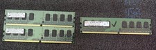 1 Hynix & 2 Micron 1GB 1Rx8 PC-2-6400U-666 Memory Sticks (3 total)  picture