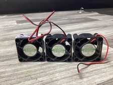 LOT OF 3 EverCool 4020 EC4020M12S 12V Cooling Fan #109N66 picture