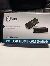 SIIG CE-KV0111-S1 4x1 USB HDMI KVM Switch picture