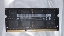 Micron 8GB DDR3L SDRAM PC3L-12800S 204-Pin SO-DIMM Non-ECC MT16KTF1G64HZ-1G6E2 picture