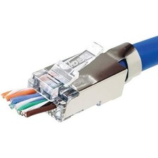 IDEAL Cat 6A/6/5e Shielded Feed-Thru (85369) picture