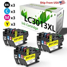 12PK replace for Brother LC3013XL Ink Cartridge for MFC-J491DW J497DW,3B3B3M3Y picture
