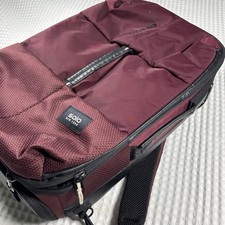 Solo New York Hybrid Backpack Duffel Travel Laptop Bag Burgundy Black Carry On picture