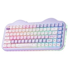 YUNZII C75 Cute Cake Wireless Mechanical Keyboard(Purple Mao,Candy Switch) | ... picture