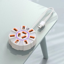 10-Port USB 2.0 Multi Charger Hub Splitter High Speed Adapter Laptop PC picture