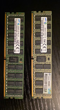 Samsung 32GB (2x16GB) DDR4 RDIMM ECC Registered PC4-2133P 288P M393A2G40DB0 picture