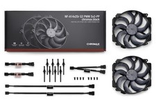 Noctua NF-A14x25r G2 PWM Sx2-PP chromax.black NF-A14x25r G2 PWM Sx2-PP CH.K picture
