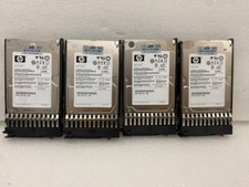 Lot (4) HP EH0072FAWJA 512544-003 72GB 15K RPM 16MB Cache 6 Gb/s SAS 2.5