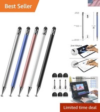 Versatile 2-in-1 Stylus Pen Pack for Tablets and Smartphones - Includes 9 Nibs picture