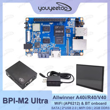 Banana Pi BPI-M2 Ultra Single Board Computer Allwinner A40i 2GB DDR3 RAM 8GB eMM picture