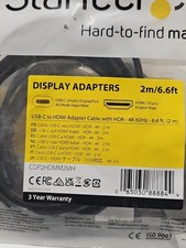 14x Lot of StarTech Display Adapters 2mm/6.6ft USB-C to HDMI - New Sealed picture