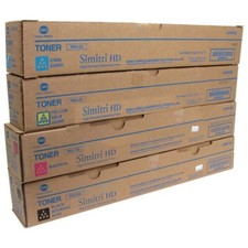 Genuine Konica Minolta TN512 CMYK Toners Set  A33K132 A33K232 A33K332 A33K432 picture