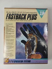 Fastback Plus Version 3.0 IBM-PC XT AT PS/2 PC Computer Software Program NOS picture