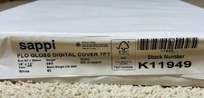 Sappi FLO GLOSS Digital Cover 7 Pt Paper White 18