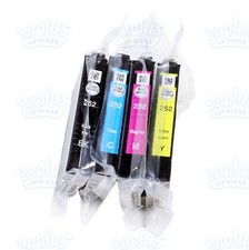 4 Genuine Epson 252 Black & Color Ink WF3620 WF5690 WF7610 WF7620 (NOT Initial) picture