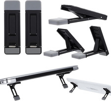 Mini Portable Laptop Stand for Desk, Portable Keyboard Riser Three Tilt Angle Ad picture