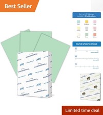 Dependable 20 lb Green Printer Paper, 8.5 x 11, 500 Sheets - Jam-Free Guarantee picture