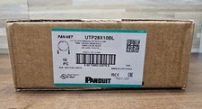 (10 PC) PANDUIT UTP28X10BL (BLACK)  10ft CAT6A PATCH CABLE NEW SEALED NIB picture