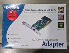D-Link DFE-530TX+ 10/100Mb PCI Fast Ethernet Adapter, 2001, NIB SEALED picture