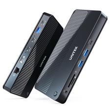 KVM Switch, USB-C, HDMI 4K@60Hz Unitek Switch, Thunderbolt 3 Compatible picture