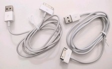 2 Pack Genuine OEM Original Apple MA591G/C 30-pin to USB Cable Iphone iPod iPad picture