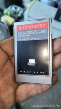 NoteWorthy 56k Modem PC Card with XJACK Connector 3CXM056-BNW picture