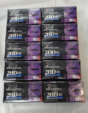 Lot of 10 New Sealed Imation 3.5