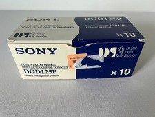 Sony and Imation DDS-125 DGD125P DDS Tapes New Unused Wrapped picture