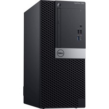 Dell Windows 11 Desktop Tower Intel i7 8th Gen. 16GB RAM 256GB SSD Wi-Fi DVD/RW picture