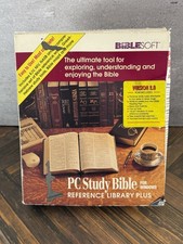 BibleSoft PC Study Bible Version 2 For Windows Reference Library Plus -3.5” Disk picture