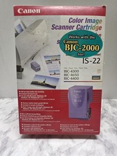 Canon IS-22 Color Image Scanner Cartridge BJC-2000 4300 4400 4650 Open Box picture