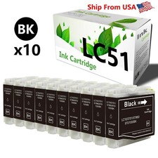 10PK LC51 LC-51 Ink Cartridge for DCP-130C DCP-330C FAX-1860C Printer picture