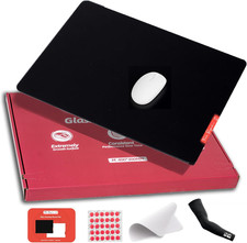 Premium Anti-Slip Glass Gaming Mouse Pad for High-Speed FPS Play - 15.7x11.8 Inc picture