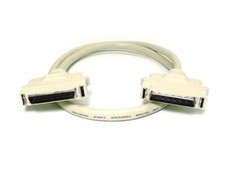 50 Pin (Half Pitch DB50 M/M) HPDB50 Male to Male SCSI II Cable 6Ft picture