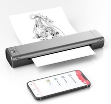 Phomemo M08F Bluetooth Portable Thermal Printer Support for 8.5