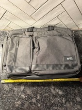 Solo Urban Collection Hybrid Backpack Briefcase for Laptop/ Tablet - Gray 12x18” picture