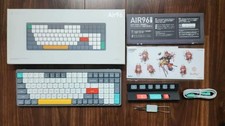 Nuphy Air96V2 Wireless Mechanical Keyboard 96% Layout Gray Brown Switch picture