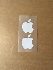 Authentic Apple White Logo Sticker Decal iPhone iPod free US shipping picture