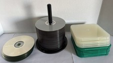 TDK DVD-R 4.7GB 1-16x Recordable Discs Mixed Lot of 67 Blank Memorex 52x Cases  picture